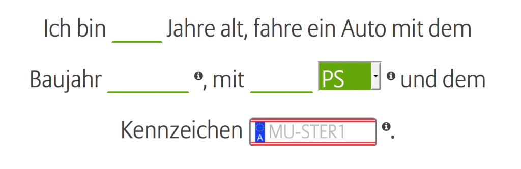 Requesting an insurance qute from Allianz Autria