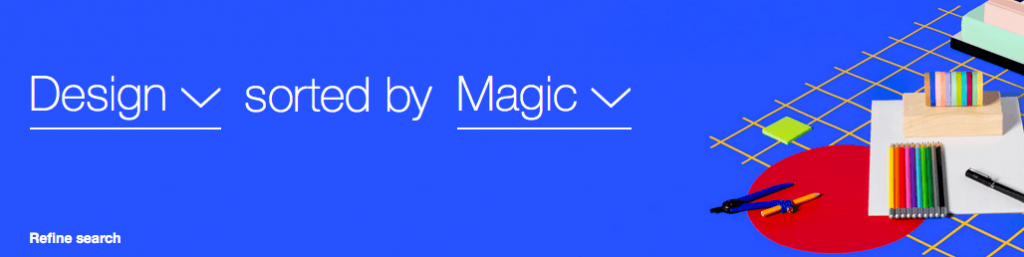 Natural language filter on kickstarter.com