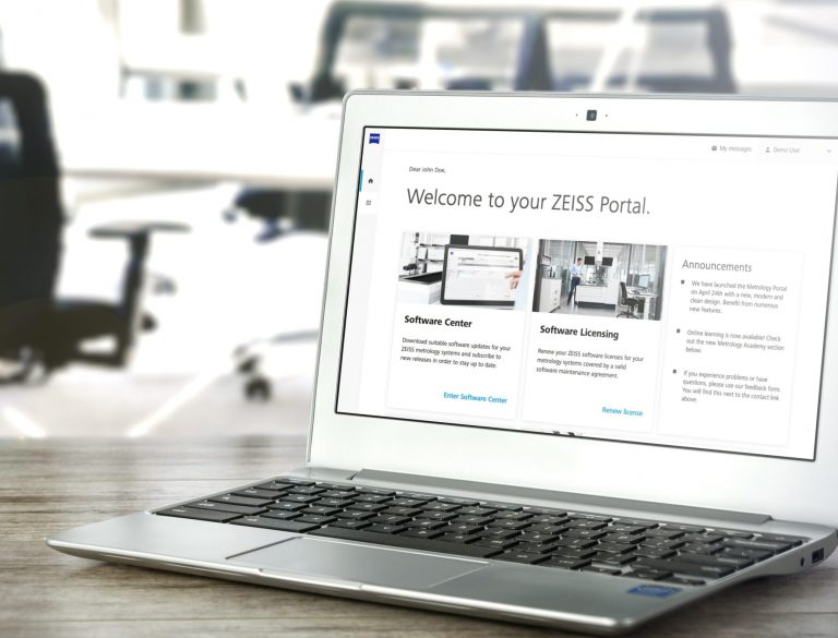 ZEISS Metrology Portal UX Design